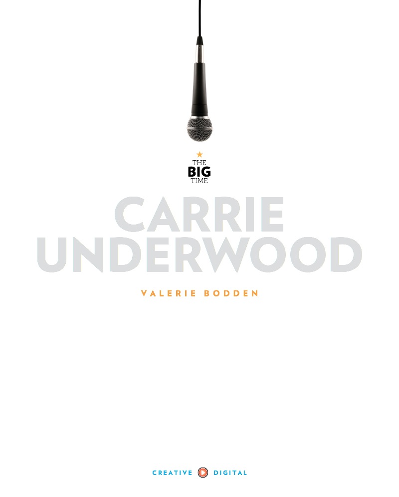 Carrie Underwood book cover