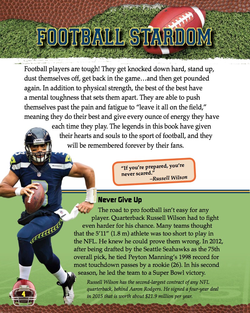 Gridiron Greats: Heroes of Football — page 1