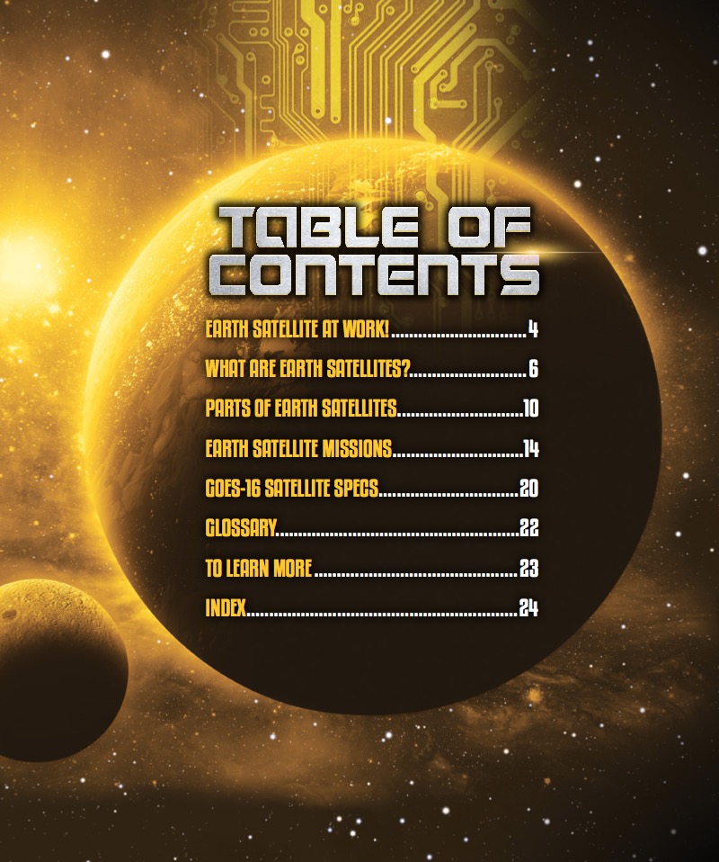 Space Tech: Earth Satellites book cover