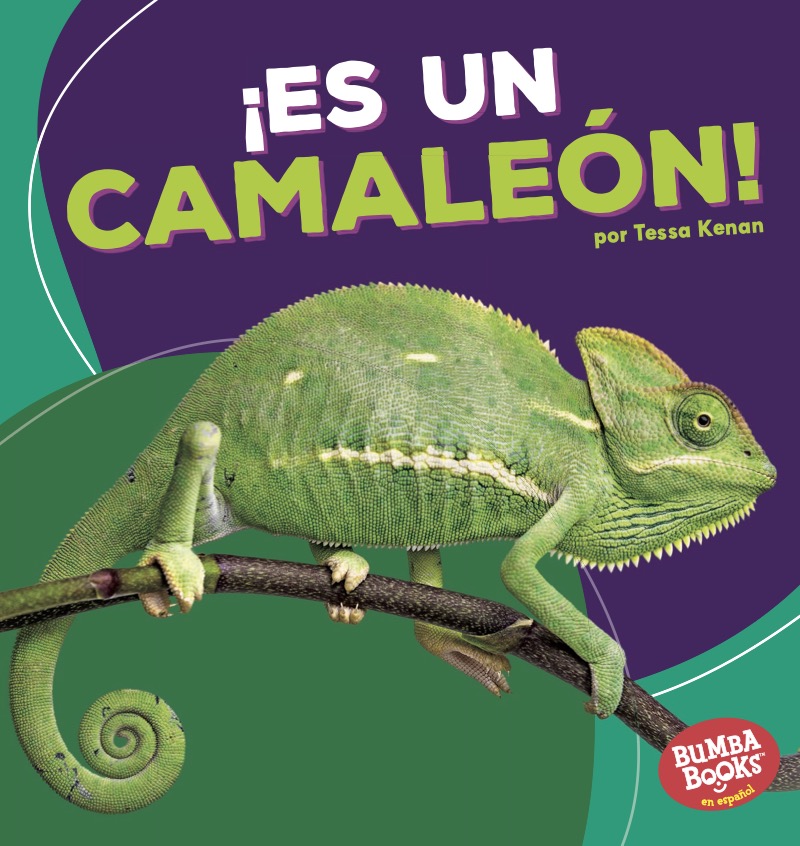 ¡Es un camaleón! (It's a Chameleon!) book cover