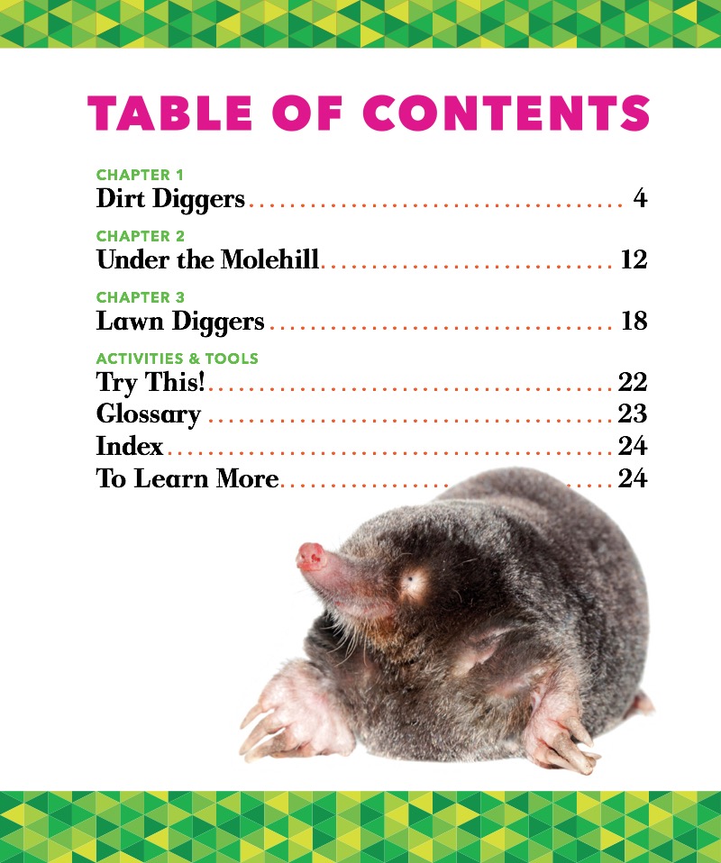 Moles book cover