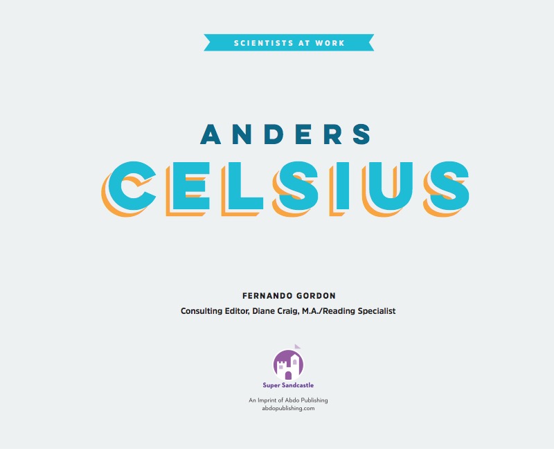 Anders Celsius book cover