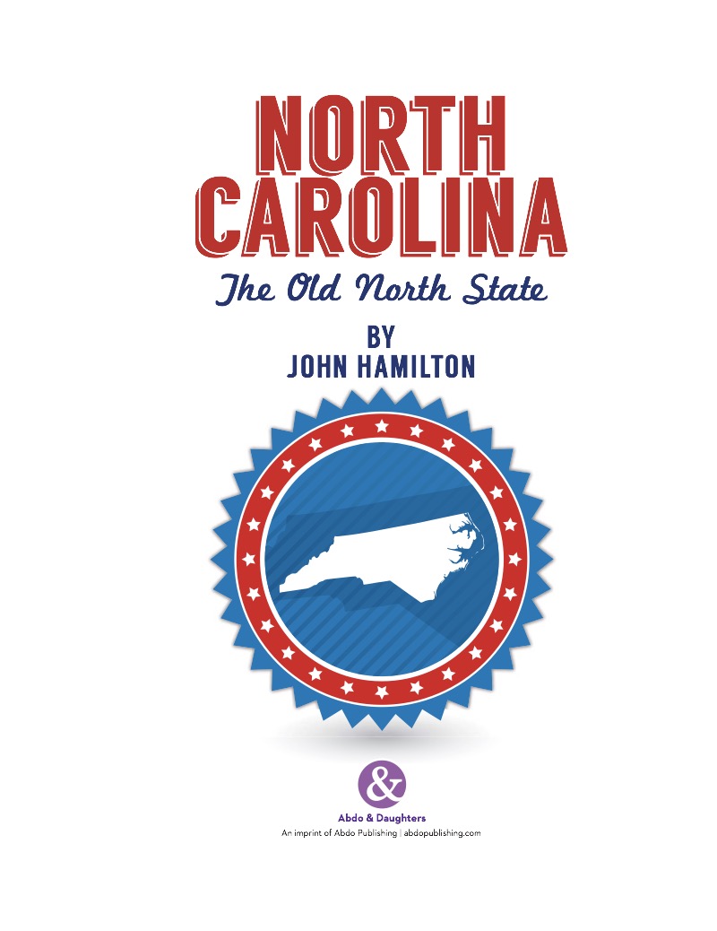 North Carolina book cover