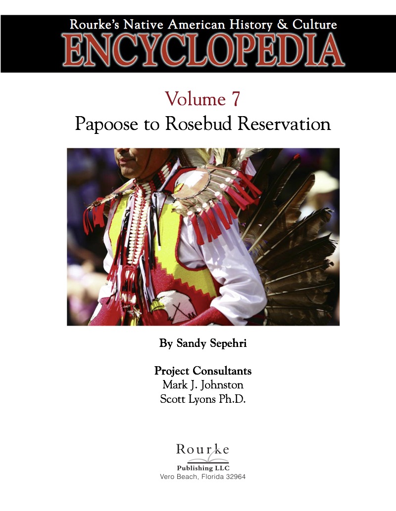 Native American Encyclopedia Papoose To Rosebud Reservation book cover
