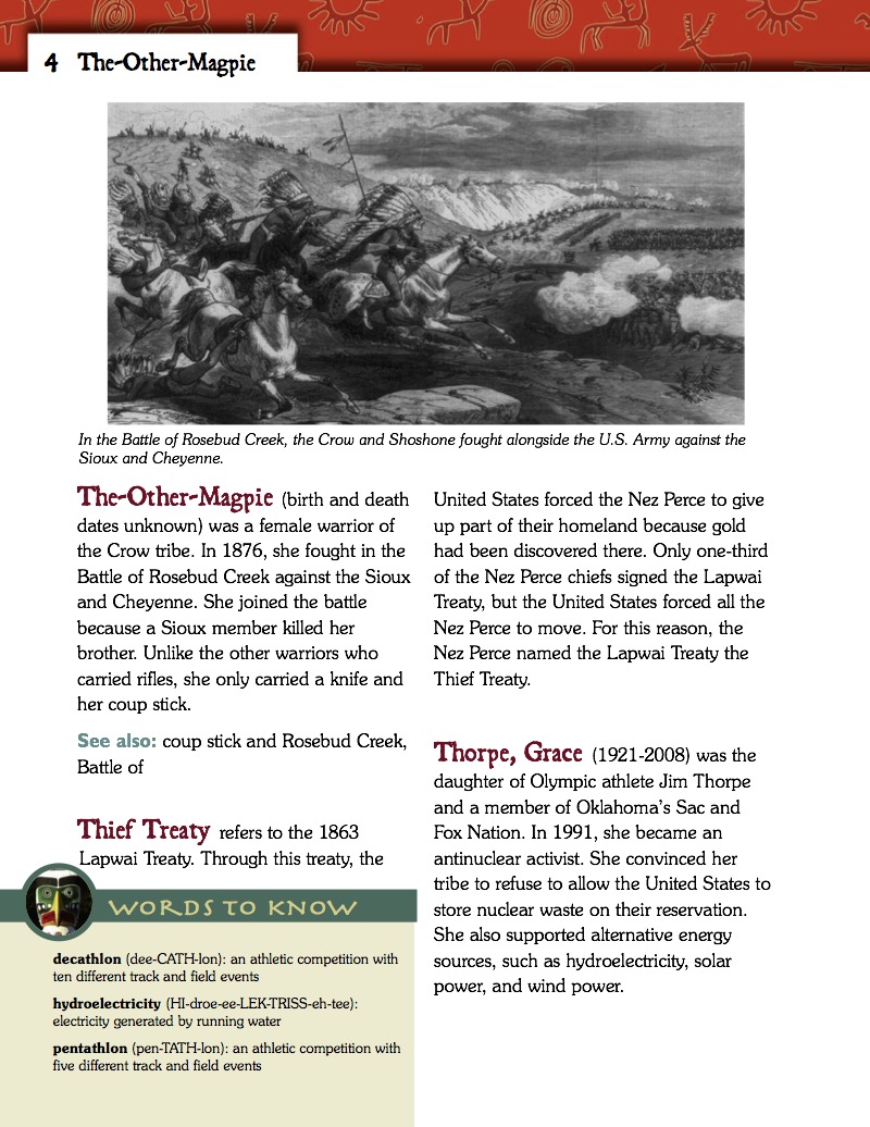 Native American Encyclopedia The-Other-Magpie To Zuni — page 1