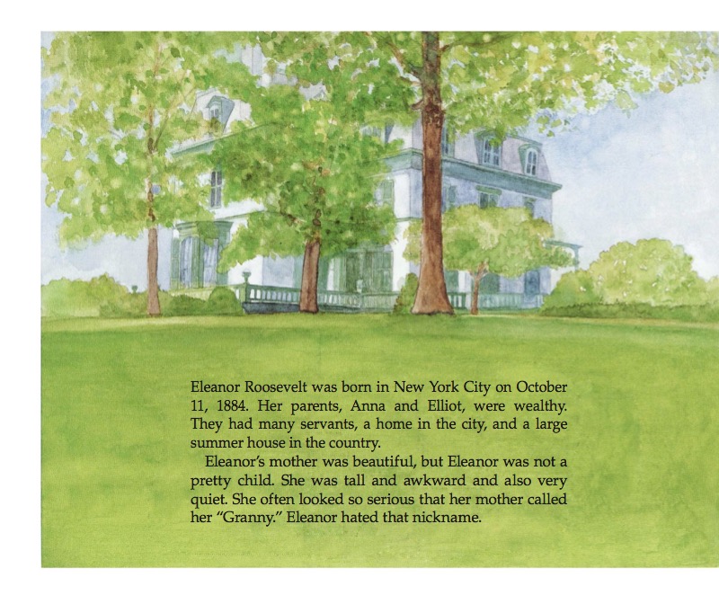 A Picture Book of Eleanor Roosevelt — page 1