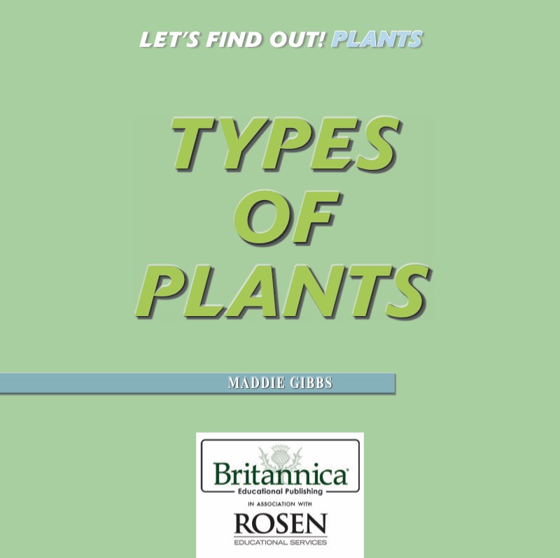 Types of Plants book cover