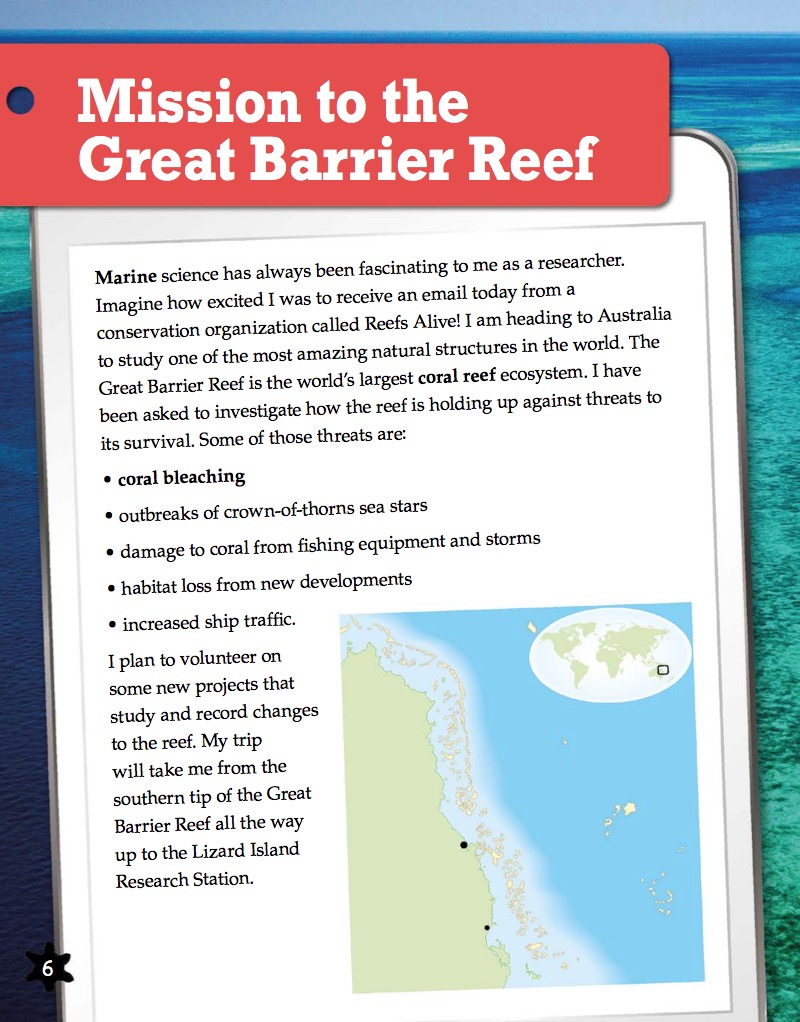 Great Barrier Reef Research Journal — page 1