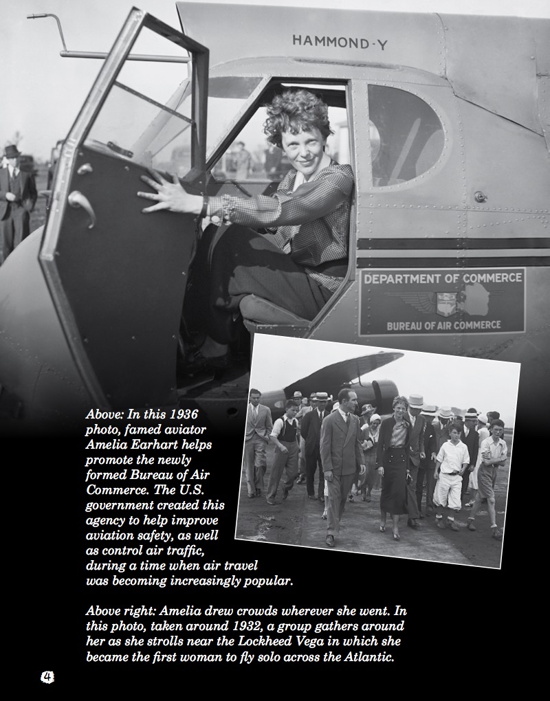 Amelia Earhart: Pioneering Aviator and Force for Women's Rights — page 1