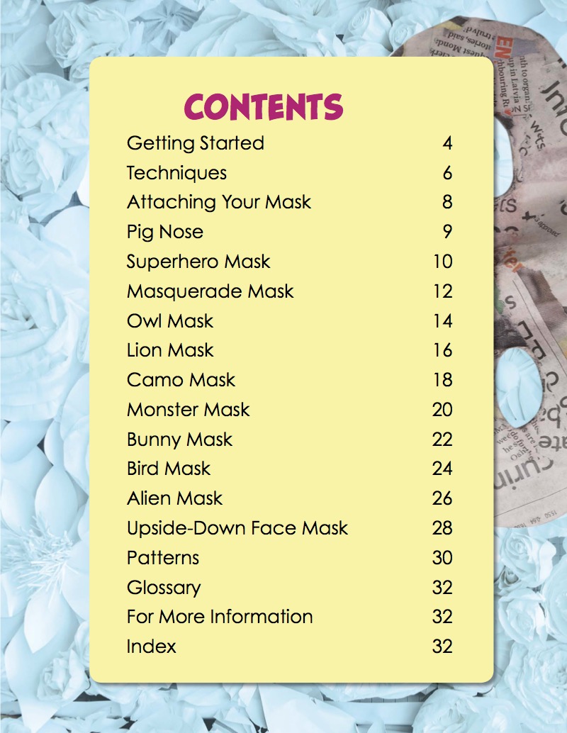 Paper-Mache Masks book cover