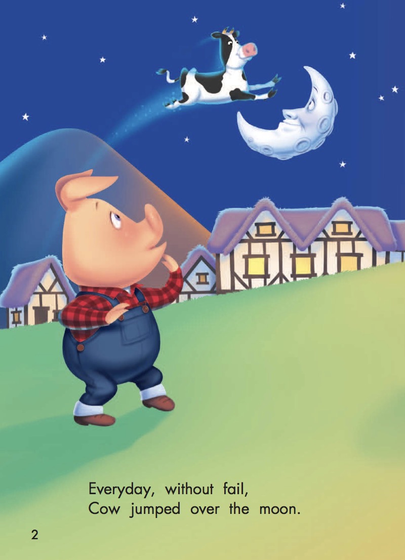 Pig Jumps Over the Moon — page 1