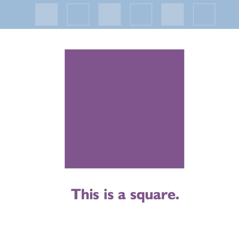 Shapes: Squares book cover