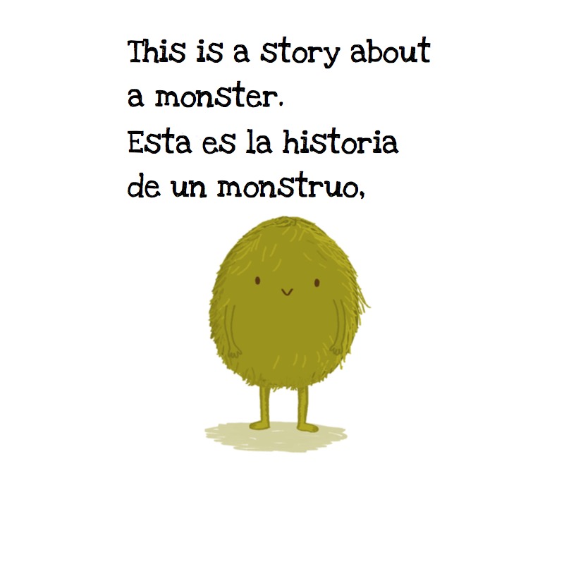 The Sad, Sad Monster / El triste triste monstruo — page 1