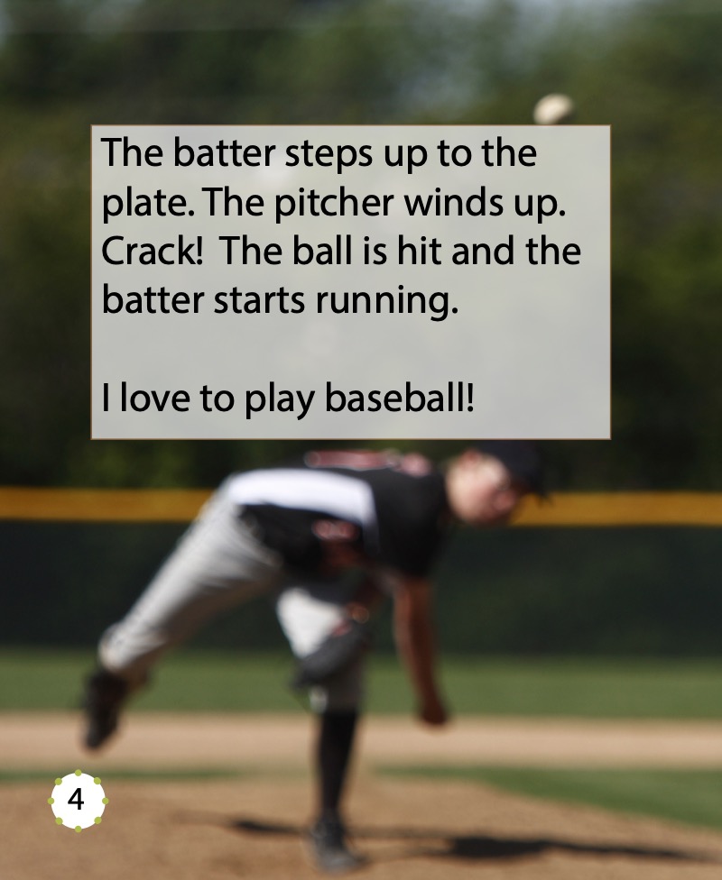 My Favorite Sport: Baseball — page 1