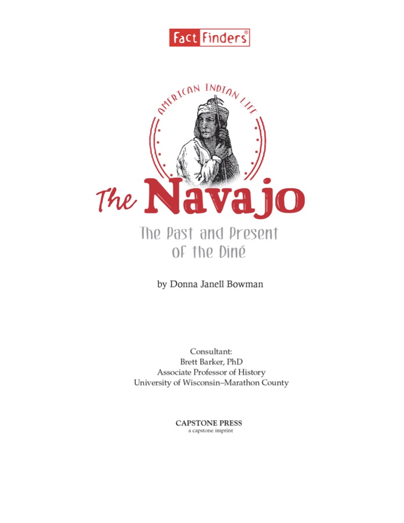 Navajo: The Past and Present of the Diné book cover