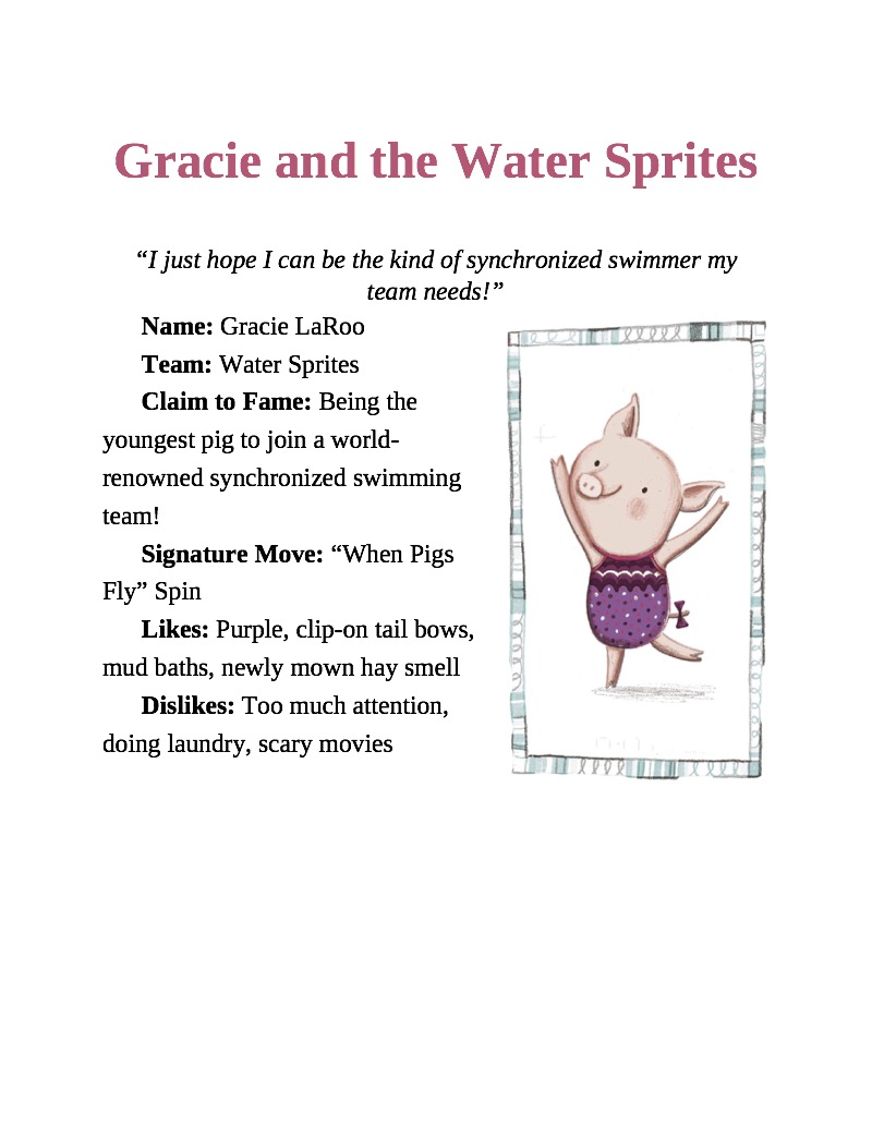 The Marvelous, Amazing, Pig-Tastic Gracie LaRoo! — page 1