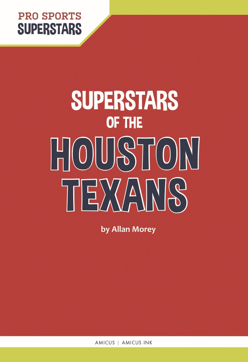 Houston Texans book cover