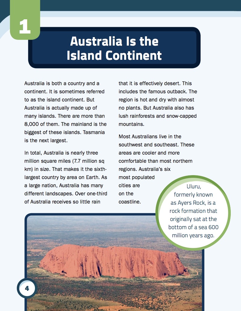 Explore Australia: 12 Key Facts — page 1