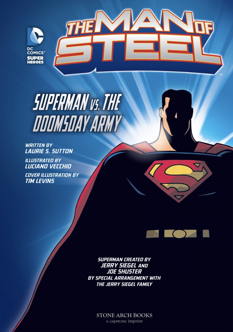 The Man of Steel: Superman vs. the Doomsday Army book cover
