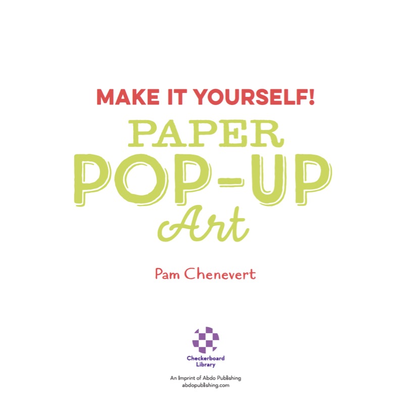 Make It Yourself! Paper Pop-Up Art book cover