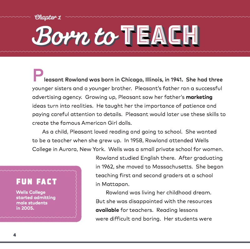 American Girl Entrepreneur: Pleasant Rowland — page 1