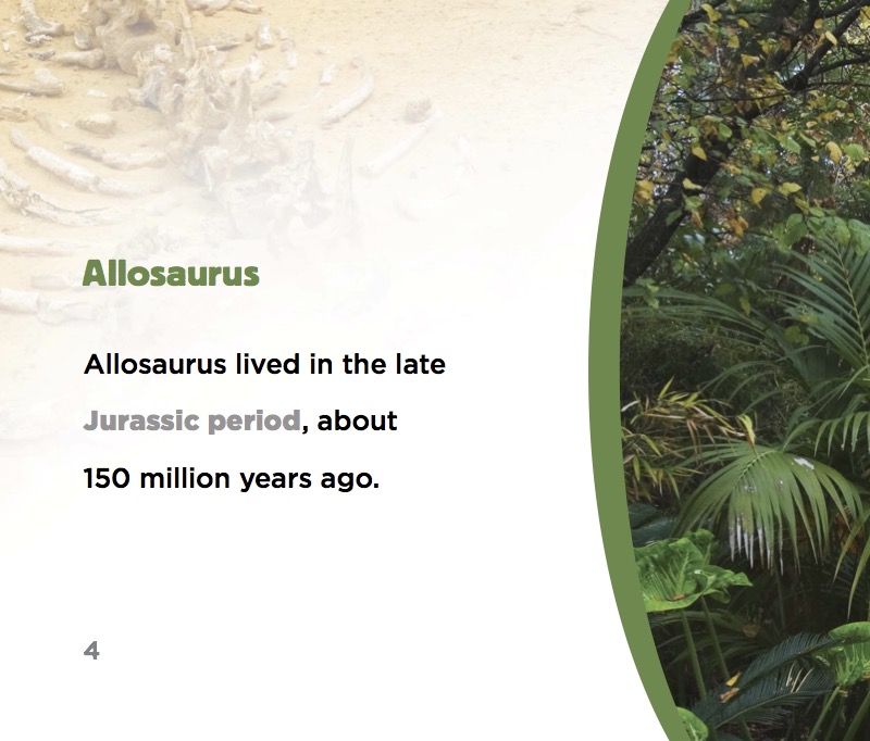 Allosaurus — page 1