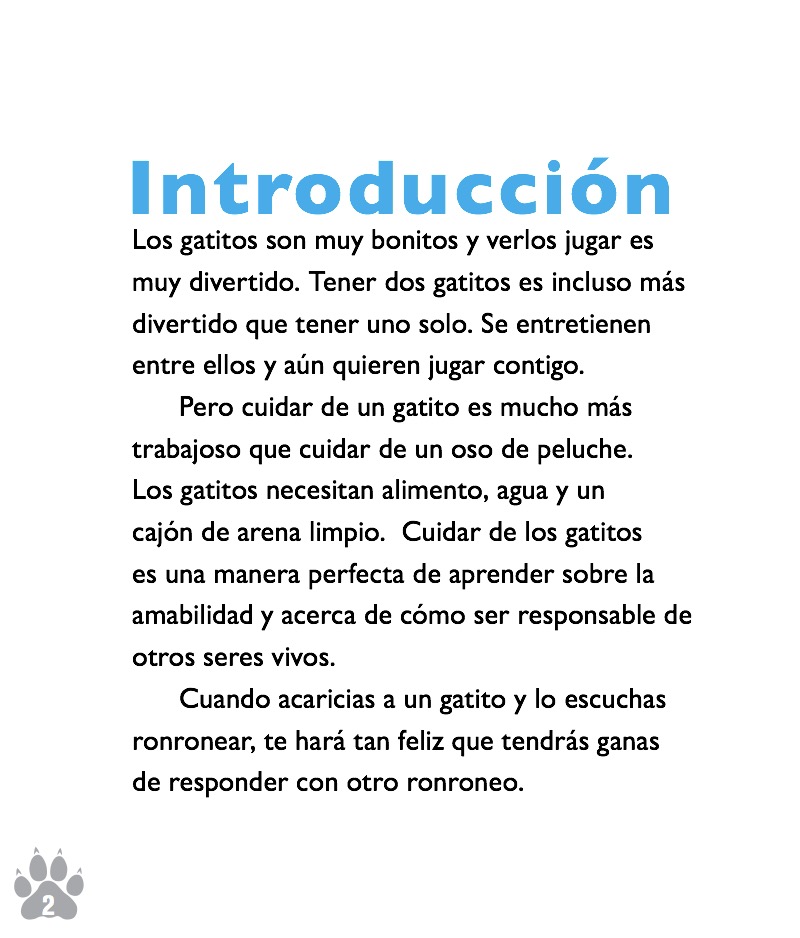 ¿Por Que los Gatitos Hacen Eso? — page 1