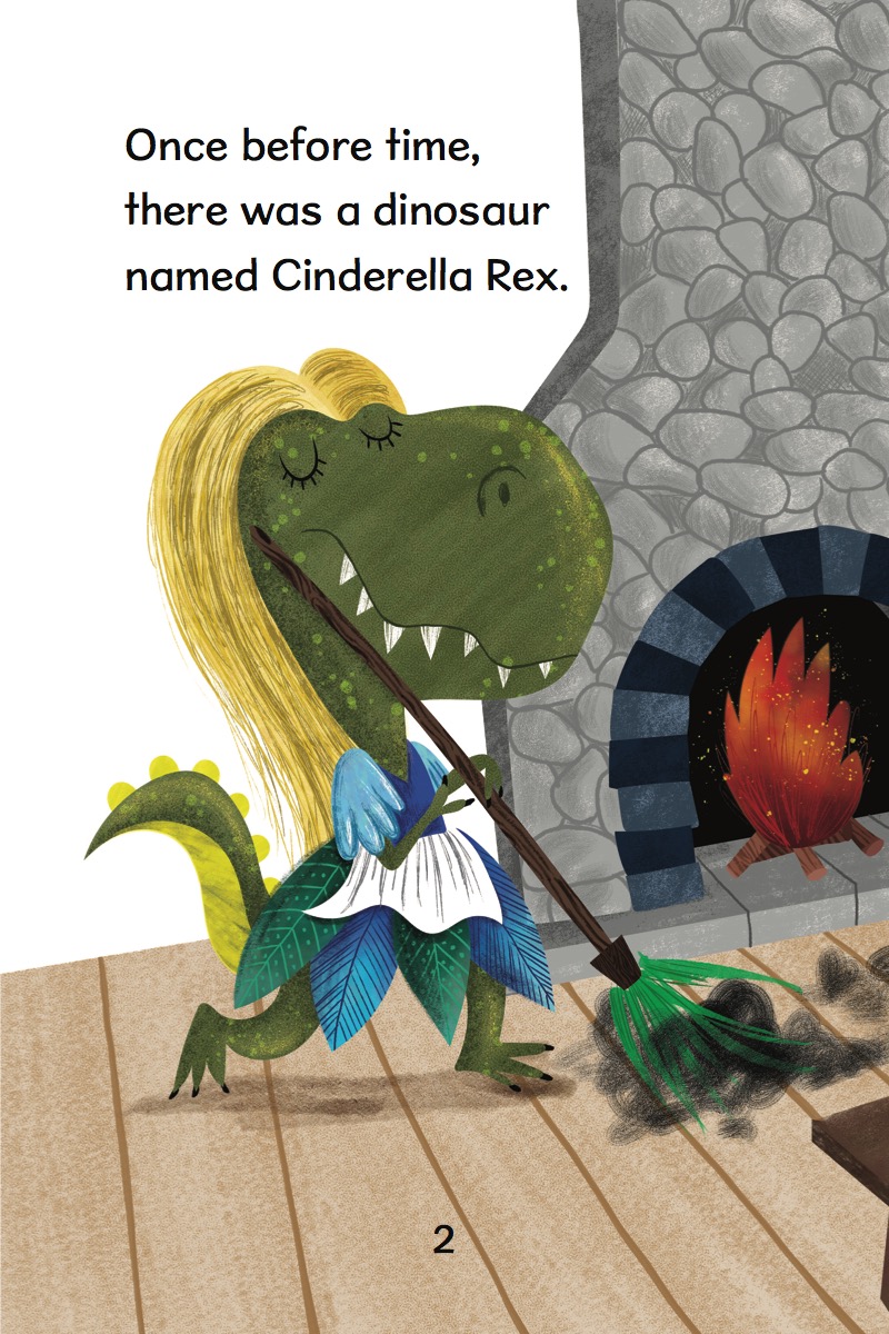 Once Before Time: Cinderella Rex — page 1