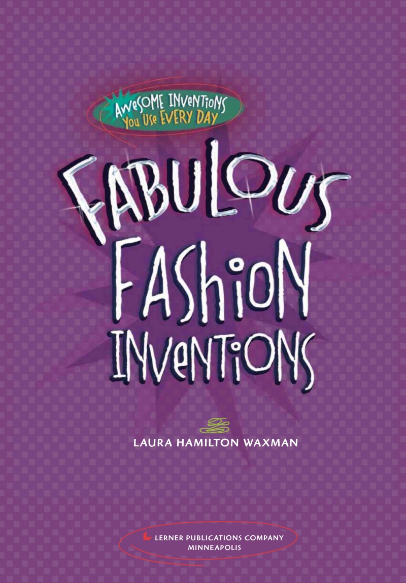 Fabulous Fashion Inventions book cover