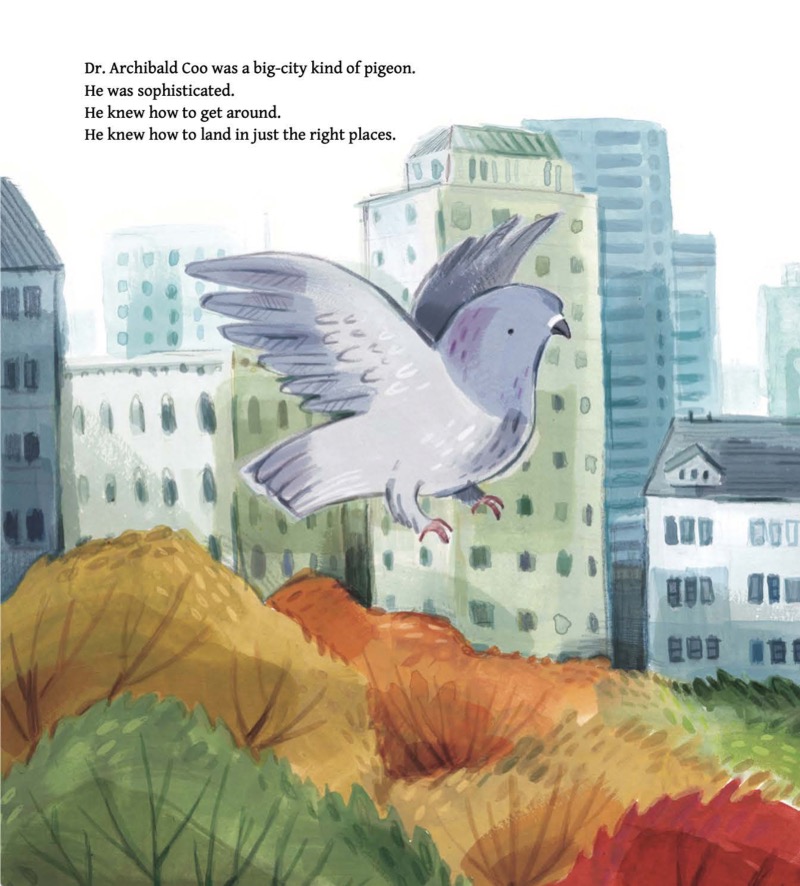 Dr. Coo and the Pigeon Protest — page 1