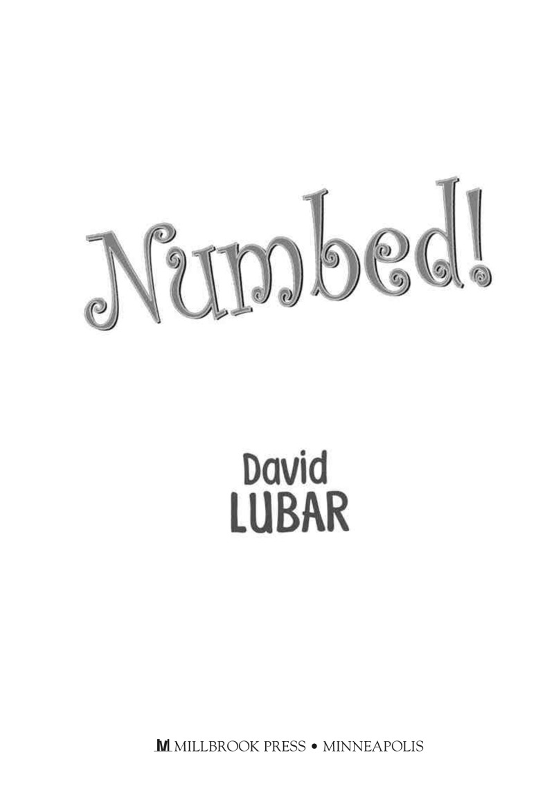 Numbed! book cover