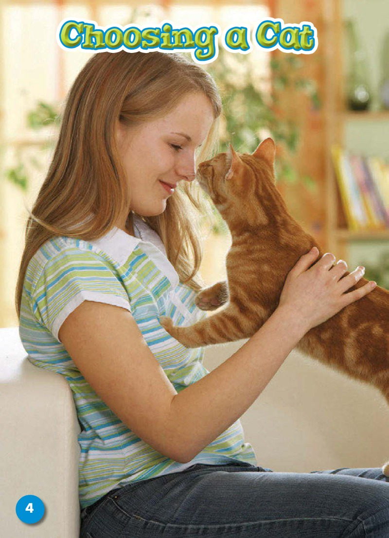 Caring for your Cat: Pet Care Library — page 1