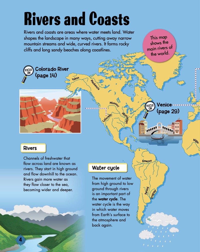 River and Coast Geo Facts — page 1