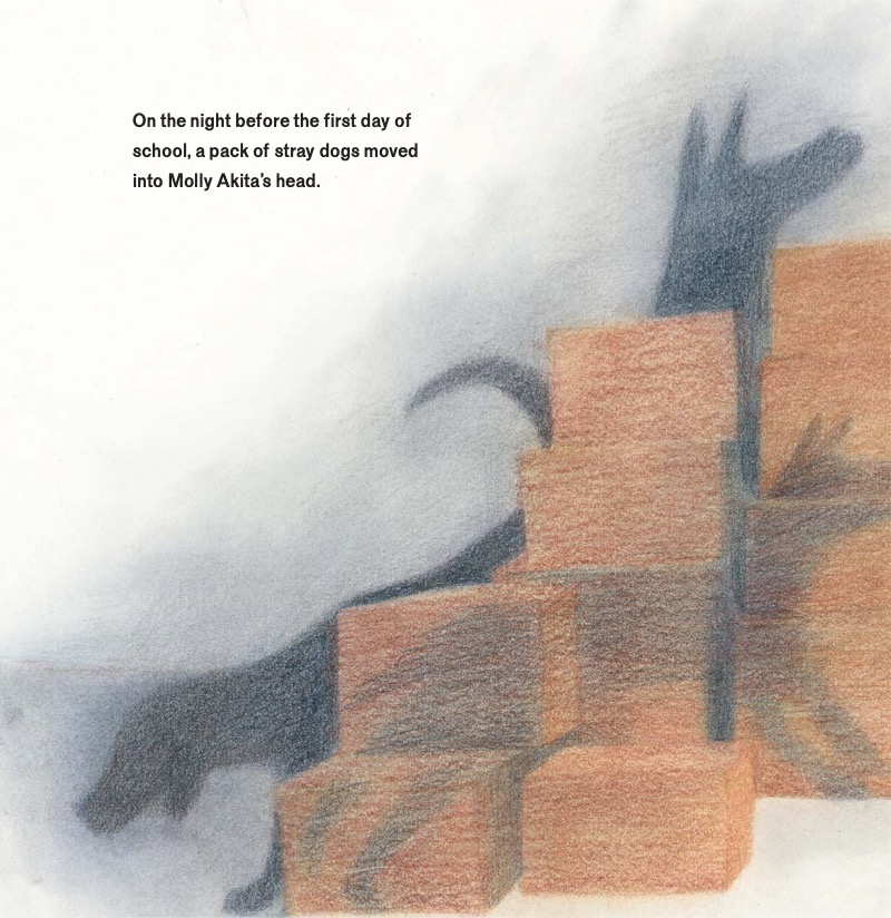 When Molly Drew Dogs — page 1