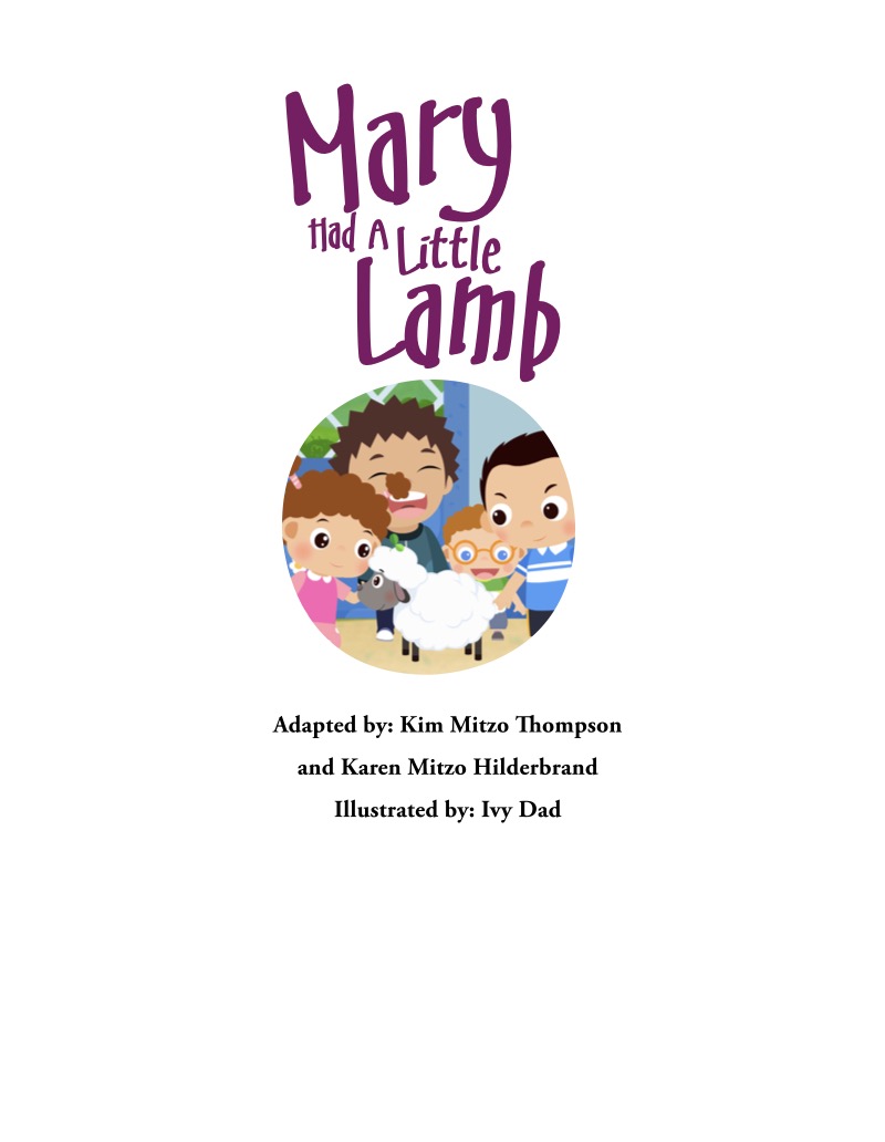 Mary Had A Little Lamb book cover
