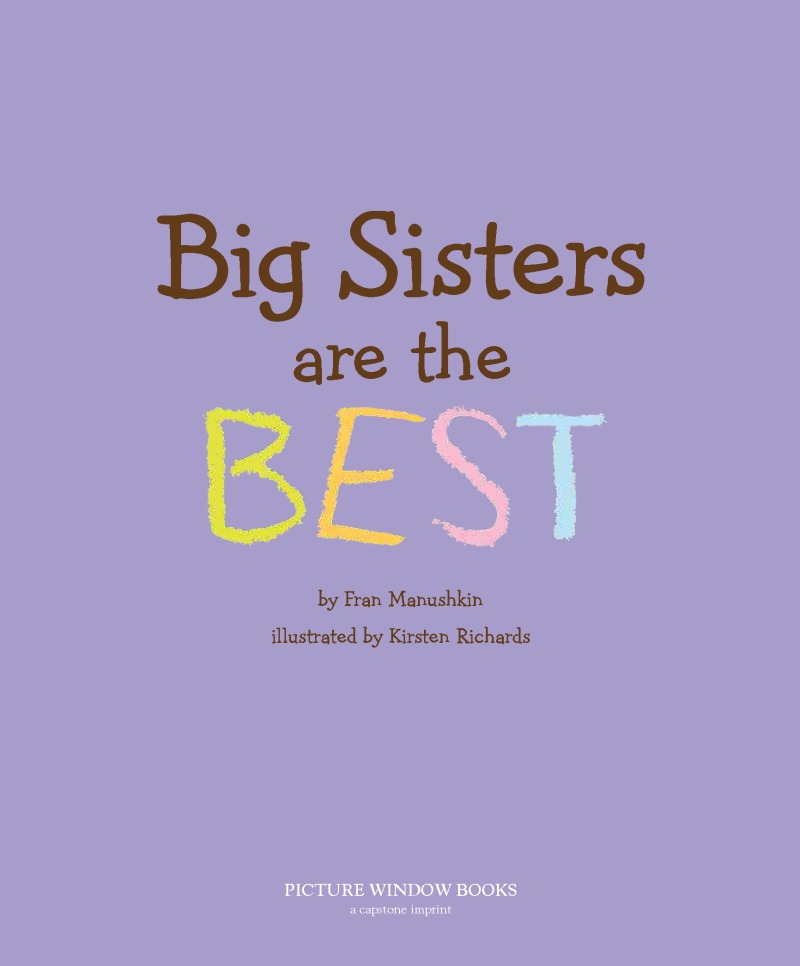 Big Sisters are the Best book cover