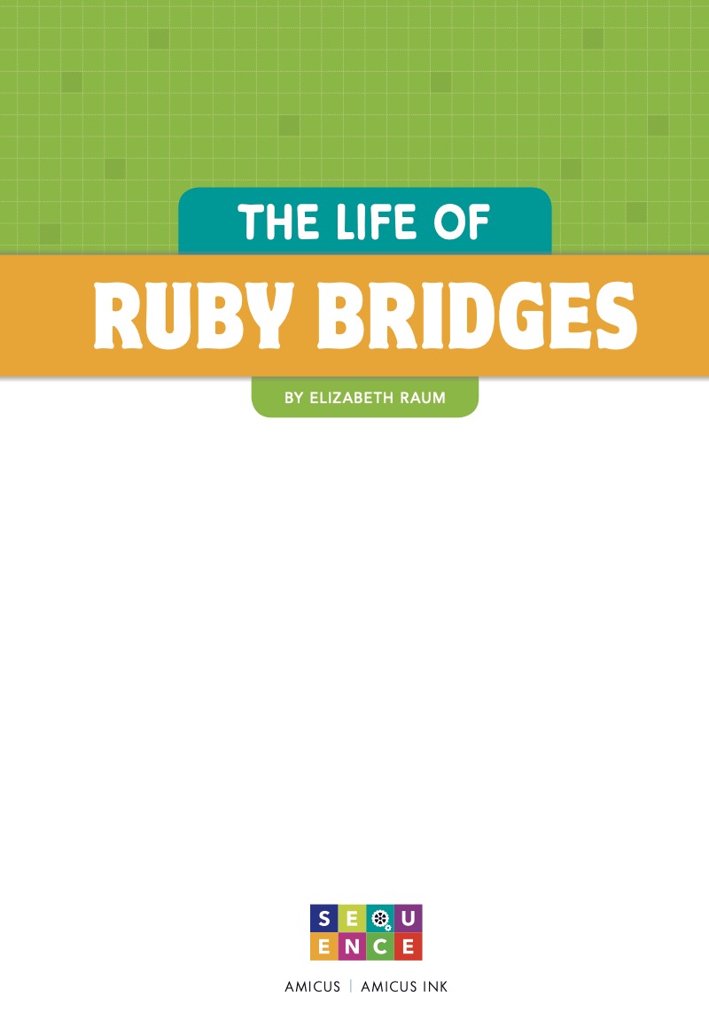 The Life of Ruby Bridges book cover