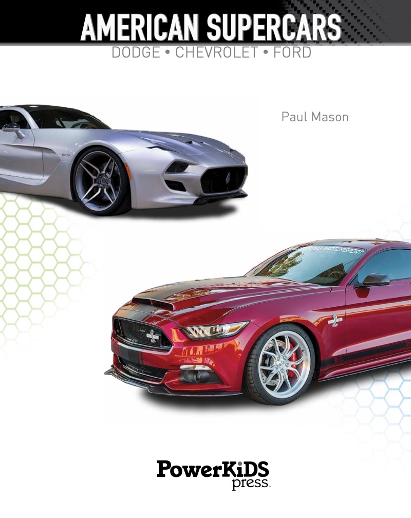 American Supercars: Dodge, Chevrolet, Ford book cover