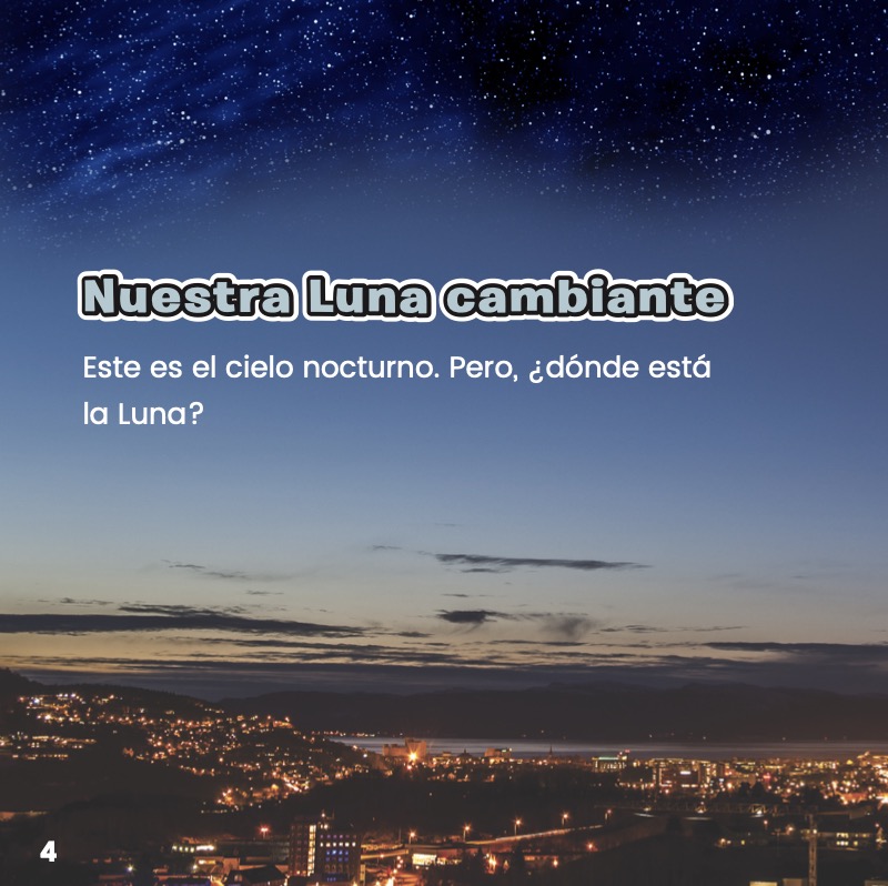 La Luna en un mes — page 1