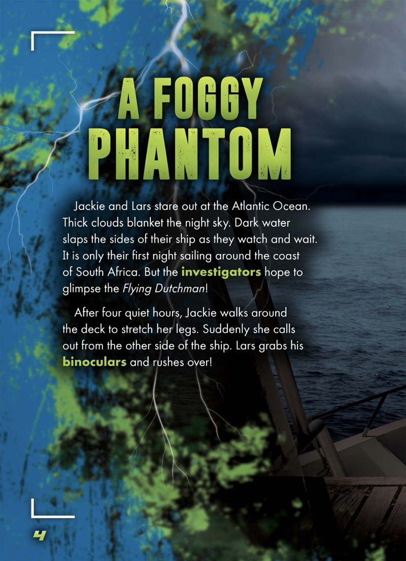 Investigating the Unexplained: Ghost Ships — page 1