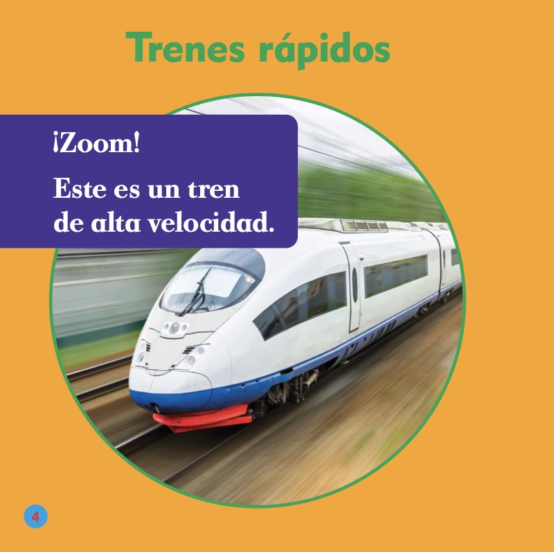Los trenes de alta velocidad — page 1