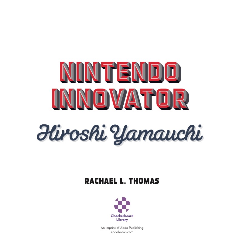 Nintendo Innovator: Hiroshi Yamauchi book cover