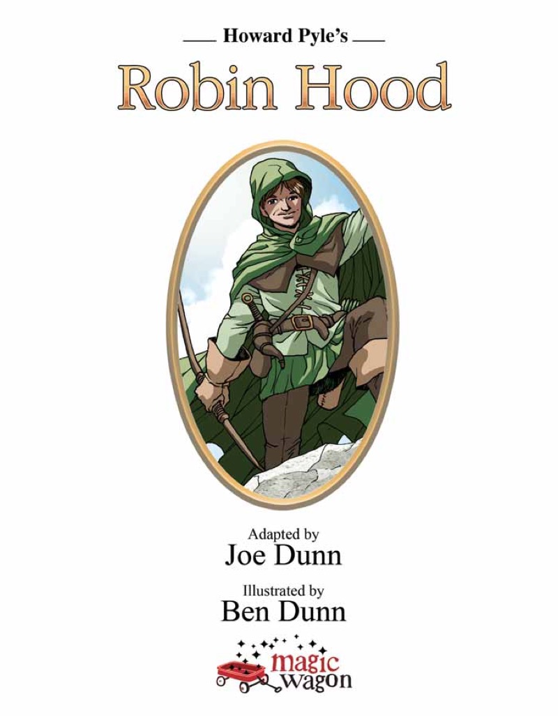 Graphic Classics: Robin Hood book cover