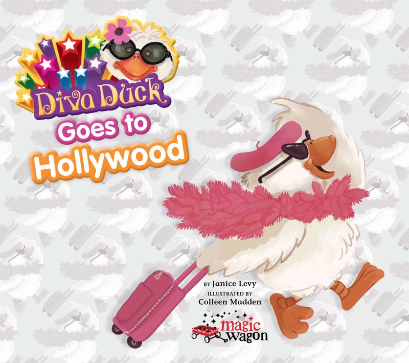 Diva Duck Goes to Hollywood book cover