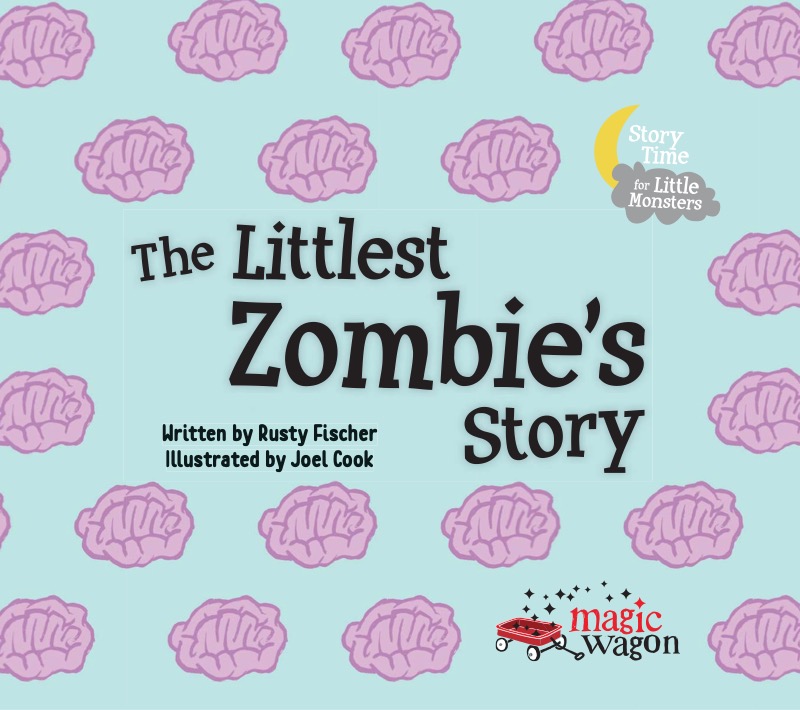 Littlest Zombie’s Story book cover