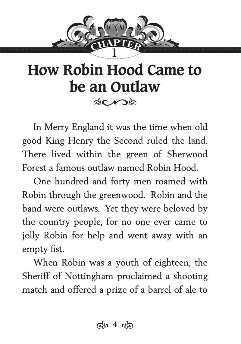 Calico Classics Illustrated: Merry Adventures of Robin Hood — page 1