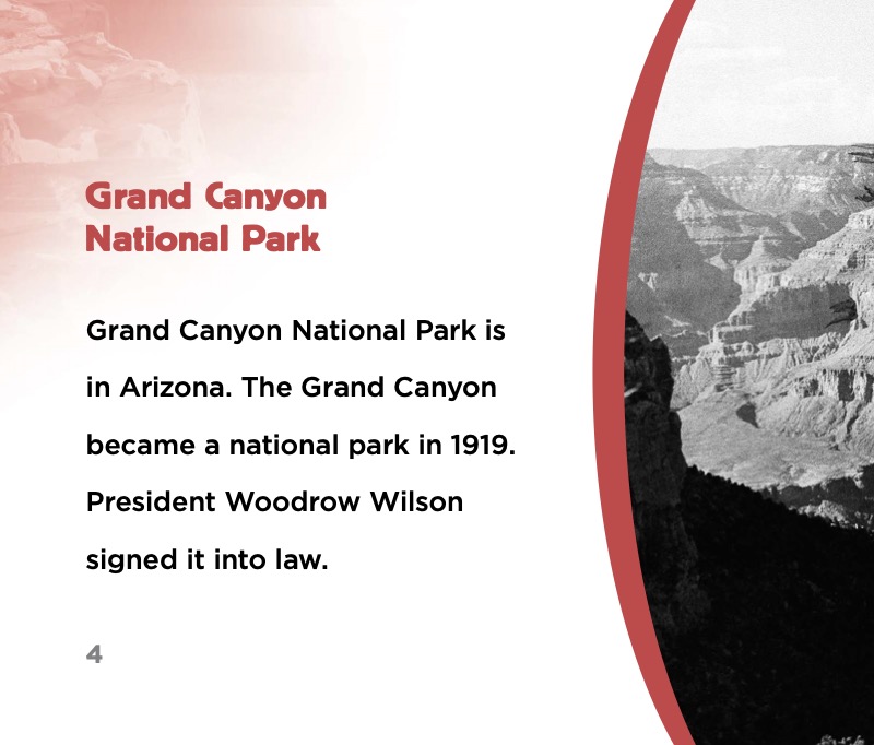 National Parks: Grand Canyon National Park — page 1