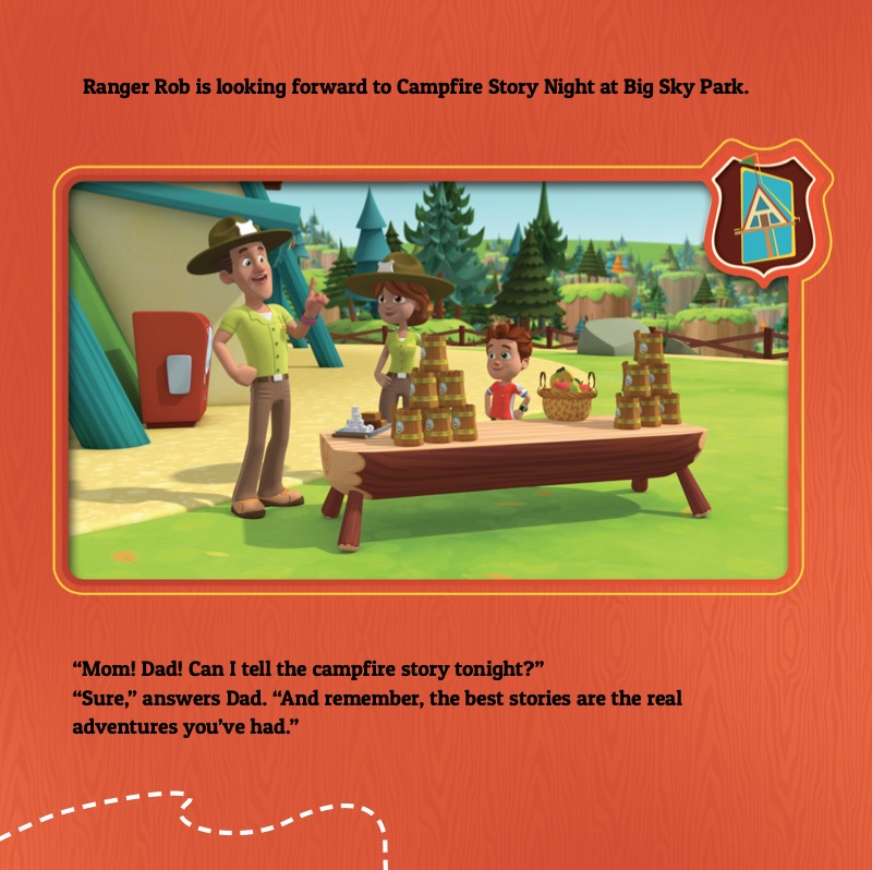 Ranger Rob: A Campfire Story — page 1