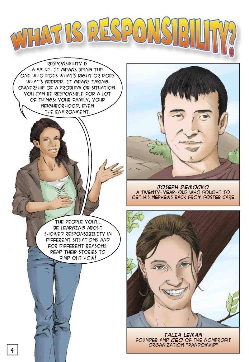 Live it: Responsibility — page 1