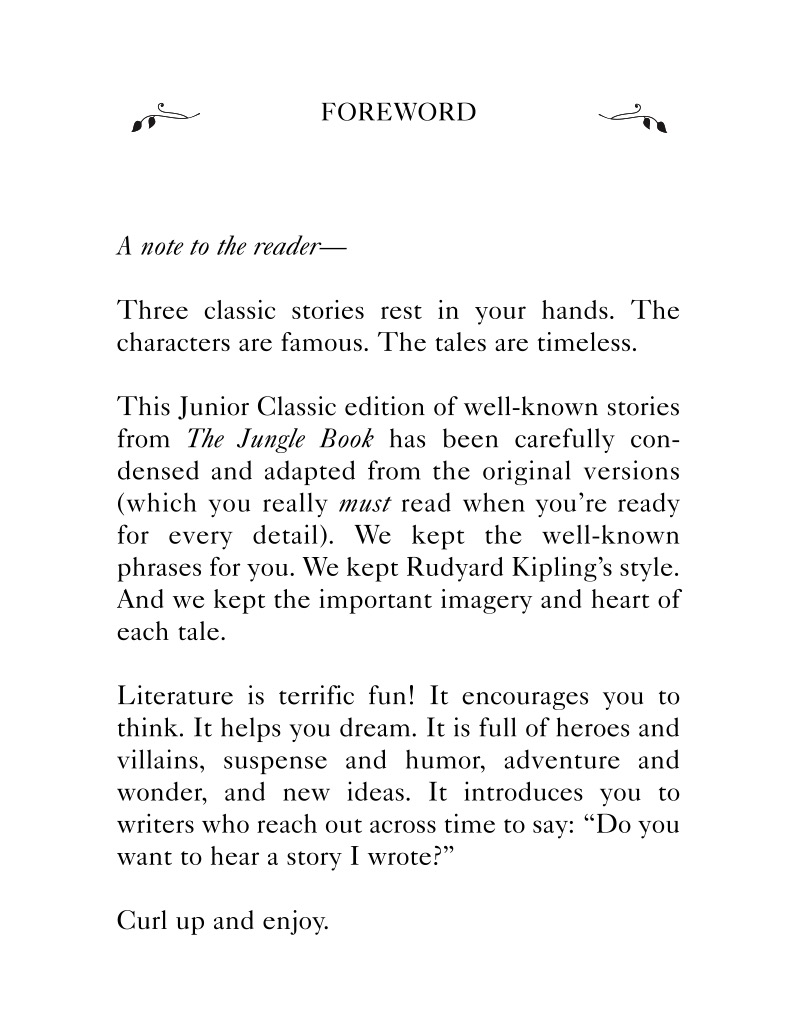 The Jungle Book — page 1